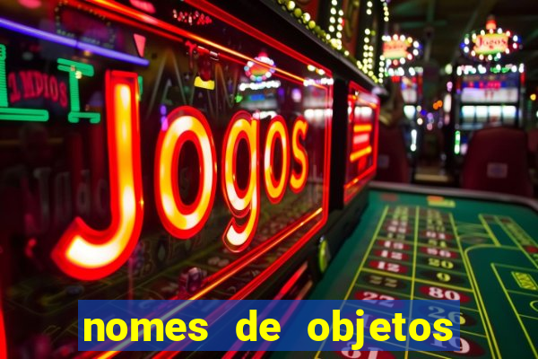 nomes de objetos de origem tupi guarani